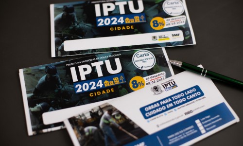 Volta Redonda: IPTU 2024 terá desconto de 8% em cota única